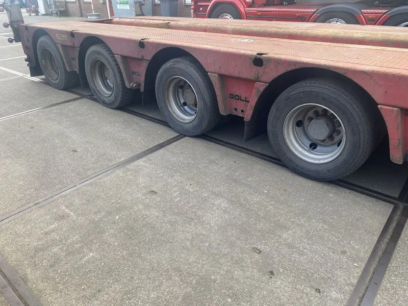 Low loader semi-trailer Doll 4 AXEL STEERING 66200 TON: picture 7