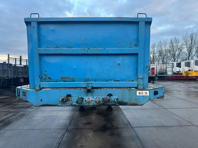 Dropside/ Flatbed semi-trailer EKW 3 AXLE STEERING, DUBBLE EXTENDABLE TILL 30 METER: picture 8