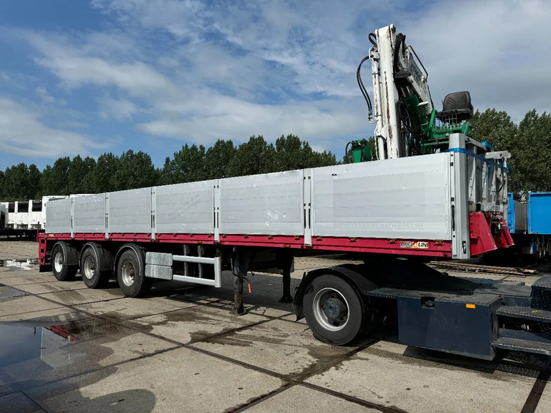 Floor FLO 18 30 S2 + KENNIS CRANE 3X STEERING AXLE - Dropside/ Flatbed semi-trailer: picture 5 Floor FLO 18 30 S2 + KENNIS CRANE 3X STEERING AXLE - Dropside/ Flatbed semi-trailer: picture 5