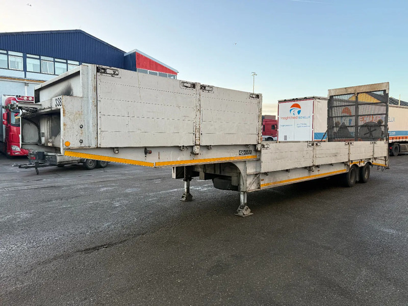 Gheysen en Verpoort S3320C, HYDRAULIC RAMP - Low loader semi-trailer: picture 1 Gheysen en Verpoort S3320C, HYDRAULIC RAMP - Low loader semi-trailer: picture 1
