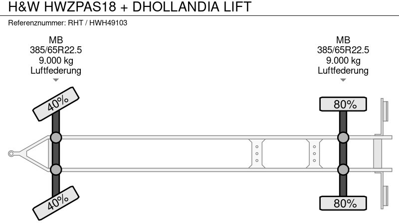 Leasing of H&W HWZPAS18 + DHOLLANDIA LIFT H&W HWZPAS18 + DHOLLANDIA LIFT: picture 14
