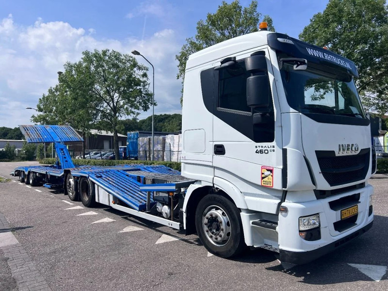 Iveco Stralis 460 6X2 EURO 6 + GS MEPPEL - TRUCK-TRANSPORTER - Car transporter truck: picture 1 Iveco Stralis 460 6X2 EURO 6 + GS MEPPEL - TRUCK-TRANSPORTER - Car transporter truck: picture 1