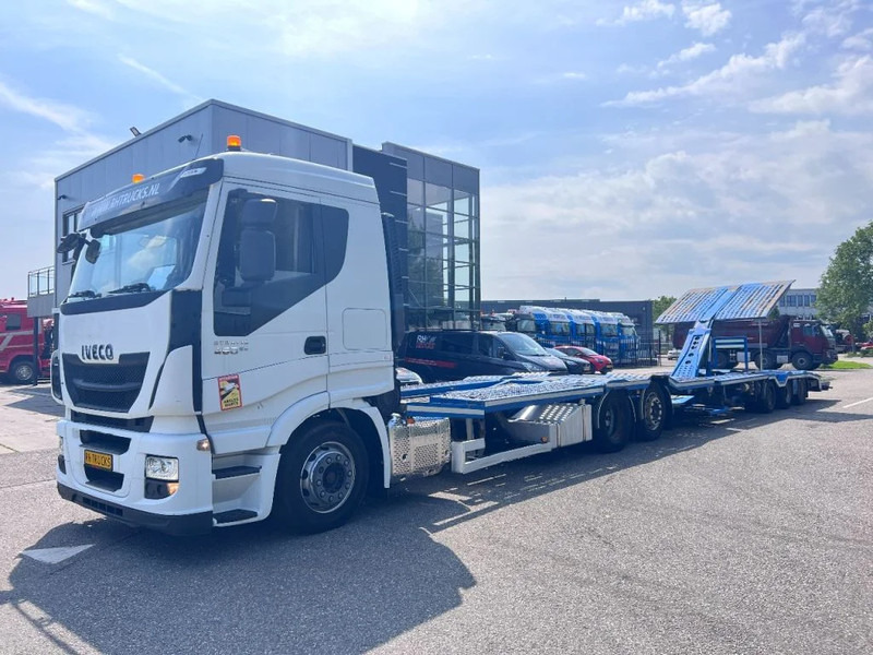 Iveco Stralis 460 6X2 EURO 6 + GS MEPPEL - TRUCK-TRANSPORTER - Car transporter truck: picture 3 Iveco Stralis 460 6X2 EURO 6 + GS MEPPEL - TRUCK-TRANSPORTER - Car transporter truck: picture 3