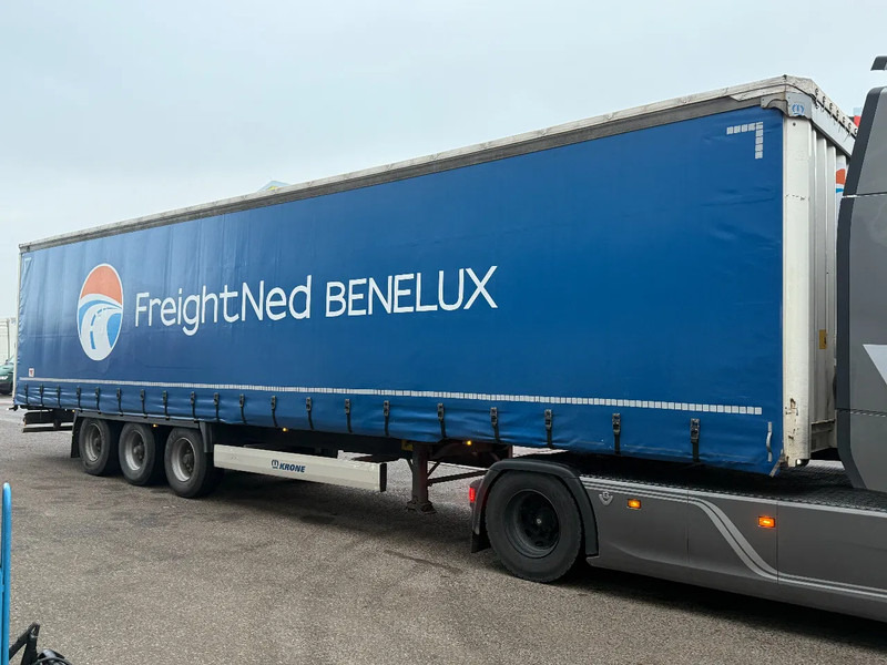 Krone SD - 3 AXLE + ALU BORDEN + SLIDING ROOF - Curtainsider semi-trailer: picture 2 Krone SD - 3 AXLE + ALU BORDEN + SLIDING ROOF - Curtainsider semi-trailer: picture 2