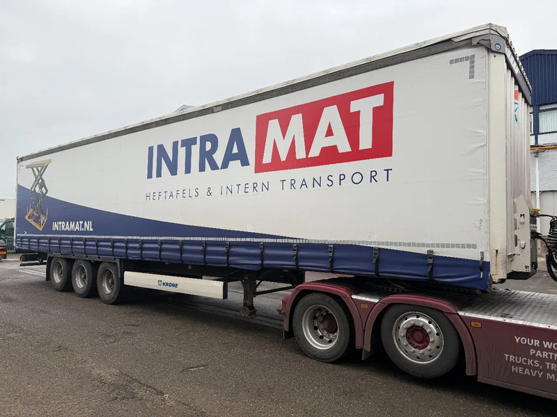 Krone SD - 3 AXLE + ALU BORDEN + SLIDING ROOF - Curtainsider semi-trailer: picture 2 Krone SD - 3 AXLE + ALU BORDEN + SLIDING ROOF - Curtainsider semi-trailer: picture 2