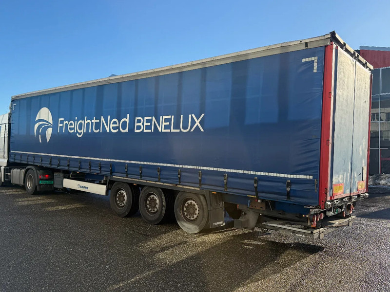 Krone SD - 3 AXLE + SLIDING ROOF + DHOLLANDIA LIFT - Curtainsider semi-trailer: picture 5 Krone SD - 3 AXLE + SLIDING ROOF + DHOLLANDIA LIFT - Curtainsider semi-trailer: picture 5