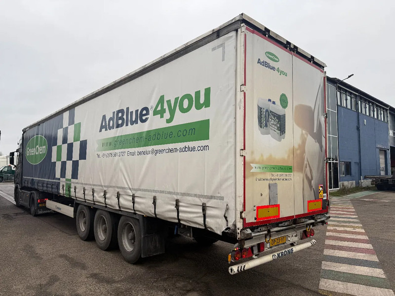 Curtainsider semi-trailer Krone WITH ALUMINIUM SIDEBOARDS, BPW AXLES, SLIDING ROOF: picture 9