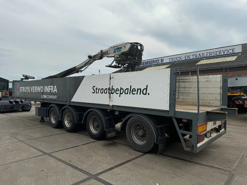 Dropside/ Flatbed semi-trailer Kwb 2 LIFT + 2 STUURASSEN KENNIS 14000-2 R HYDRAULISCHE: picture 8