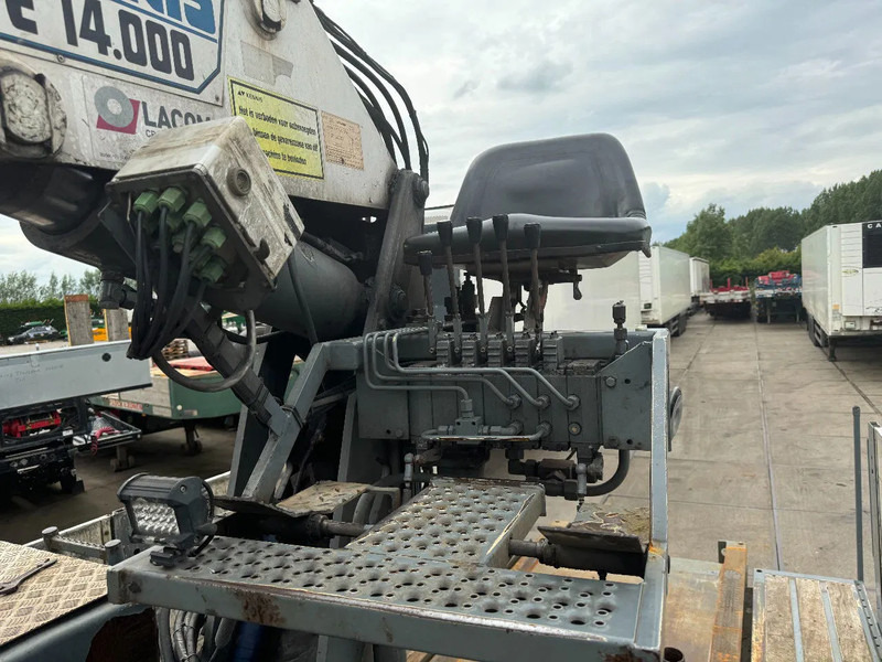 Dropside/ Flatbed semi-trailer Kwb 2 LIFT + 2 STUURASSEN KENNIS 14000-2 R HYDRAULISCHE: picture 15