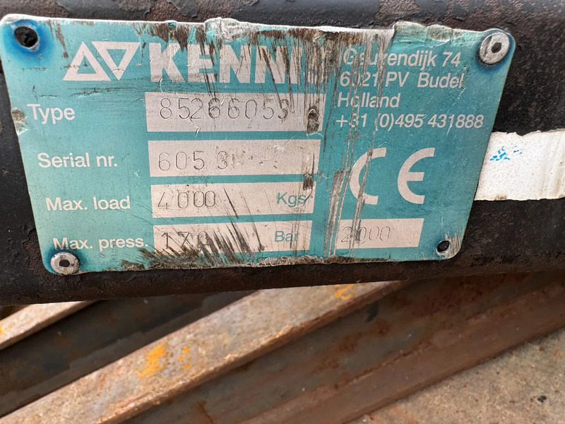 Dropside/ Flatbed semi-trailer Kwb 2 LIFT + 2 STUURASSEN KENNIS 14000-2 R HYDRAULISCHE: picture 18