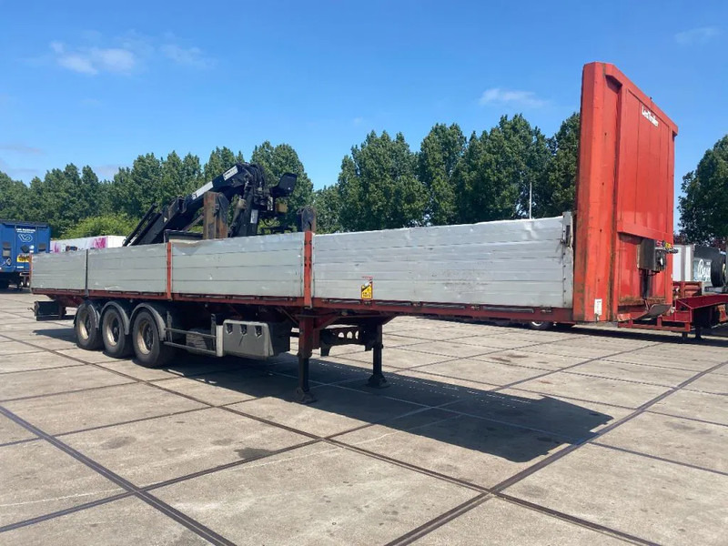 Dropside/ Flatbed semi-trailer Lecitrailer MET HIAB R165 F3: picture 8 Dropside/ Flatbed semi-trailer Lecitrailer MET HIAB R165 F3: picture 8