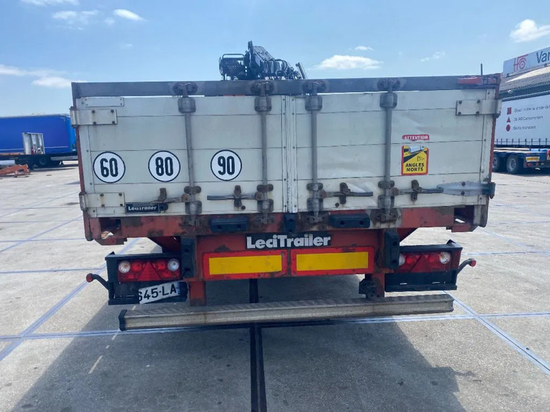 Dropside/ Flatbed semi-trailer Lecitrailer MET HIAB R165 F3: picture 14 Dropside/ Flatbed semi-trailer Lecitrailer MET HIAB R165 F3: picture 14