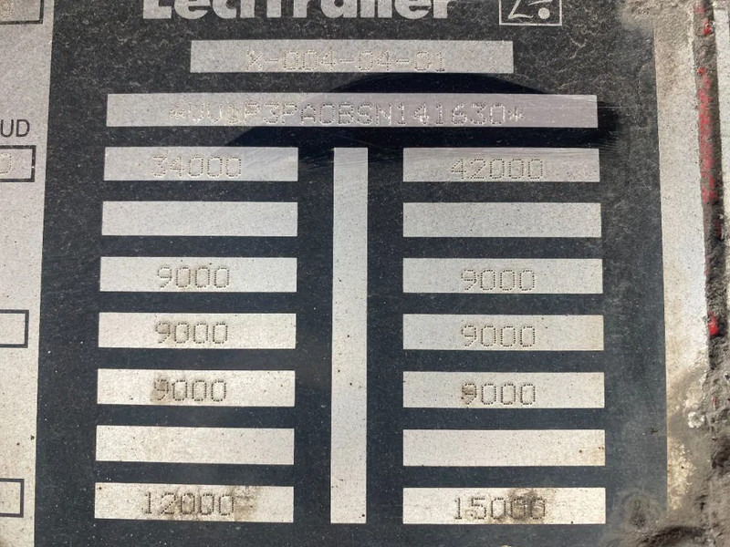 Dropside/ Flatbed semi-trailer Lecitrailer MET HIAB R165 F3: picture 16 Dropside/ Flatbed semi-trailer Lecitrailer MET HIAB R165 F3: picture 16