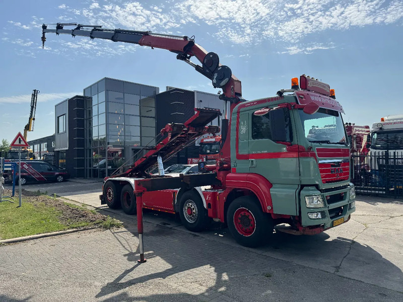 MAN TGS 35.480 8X4 HMF 2420 K5 + HMF ABLE + REMOTE CONTROL - Cable system truck, Crane truck: picture 1 MAN TGS 35.480 8X4 HMF 2420 K5 + HMF ABLE + REMOTE CONTROL - Cable system truck, Crane truck: picture 1
