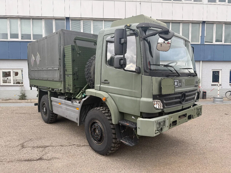 Mercedes-Benz ATEGO 1018 A 4X4 ONLY 63965 KM - Curtain side truck: picture 3 Mercedes-Benz ATEGO 1018 A 4X4 ONLY 63965 KM - Curtain side truck: picture 3