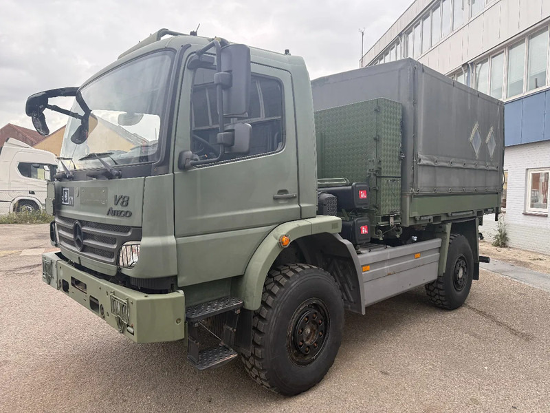 Mercedes-Benz ATEGO 1018 A 4X4 ONLY 63965 KM - Curtain side truck: picture 1 Mercedes-Benz ATEGO 1018 A 4X4 ONLY 63965 KM - Curtain side truck: picture 1