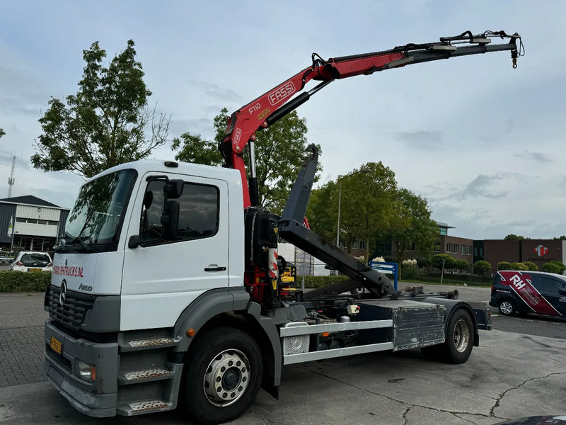 Mercedes-Benz LS 1923 ATEGO + 2011 FASSI F110 + 2011 VDS HOOKLIFT - Hook lift truck, Crane truck: picture 1 Mercedes-Benz LS 1923 ATEGO + 2011 FASSI F110 + 2011 VDS HOOKLIFT - Hook lift truck, Crane truck: picture 1