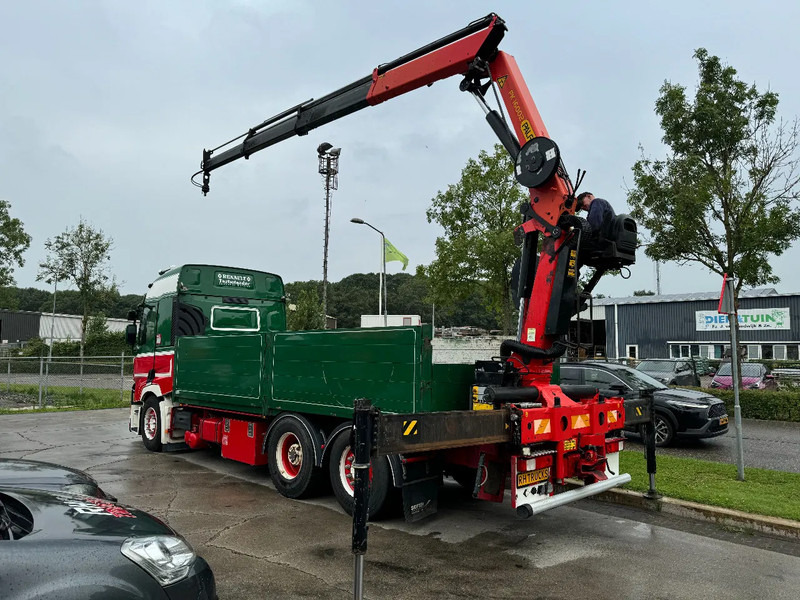 Renault T HIGH 520 6X2 EURO 6 + PALFINGER PK16002 ROTOR FUNCTION - Dropside/ Flatbed truck, Crane truck: picture 4 Renault T HIGH 520 6X2 EURO 6 + PALFINGER PK16002 ROTOR FUNCTION - Dropside/ Flatbed truck, Crane truck: picture 4