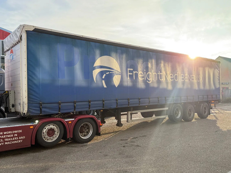 SYSTEM TRAILER 3 AS - BPW + STEERING AXLE + SLIDING ROOF - Curtainsider semi-trailer: picture 2 SYSTEM TRAILER 3 AS - BPW + STEERING AXLE + SLIDING ROOF - Curtainsider semi-trailer: picture 2