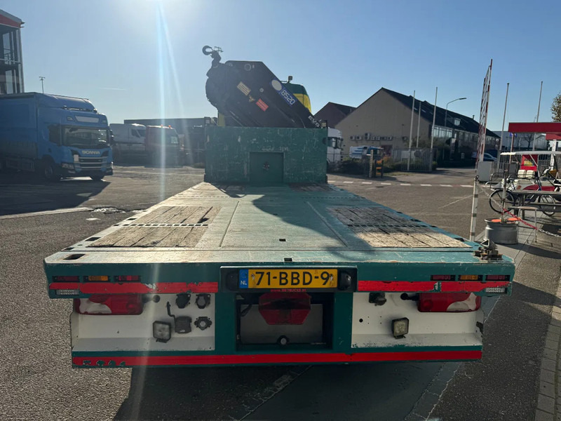 Dropside/ Flatbed truck, Crane truck Scania G440 8X2 EURO 6 HMF 8520 + REMOTE CONTROL TWISTLOCKS: picture 12