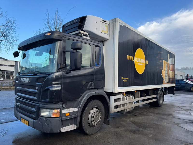Scania P230 4X2 - EURO 4 + CARRIER SUPRA 950 MT + DHOLLANDIA LIFT - Refrigerated truck: picture 1 Scania P230 4X2 - EURO 4 + CARRIER SUPRA 950 MT + DHOLLANDIA LIFT - Refrigerated truck: picture 1