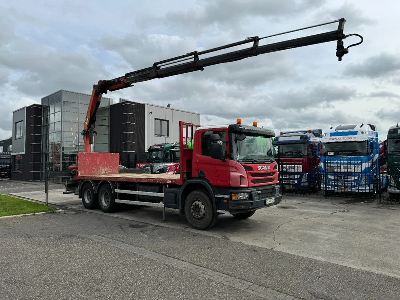 Scania P360 6X4 PALFINGER PK 20001-K + REMOTE CONTROL EURO 5 - Dropside/ Flatbed truck, Crane truck: picture 2 Scania P360 6X4 PALFINGER PK 20001-K + REMOTE CONTROL EURO 5 - Dropside/ Flatbed truck, Crane truck: picture 2