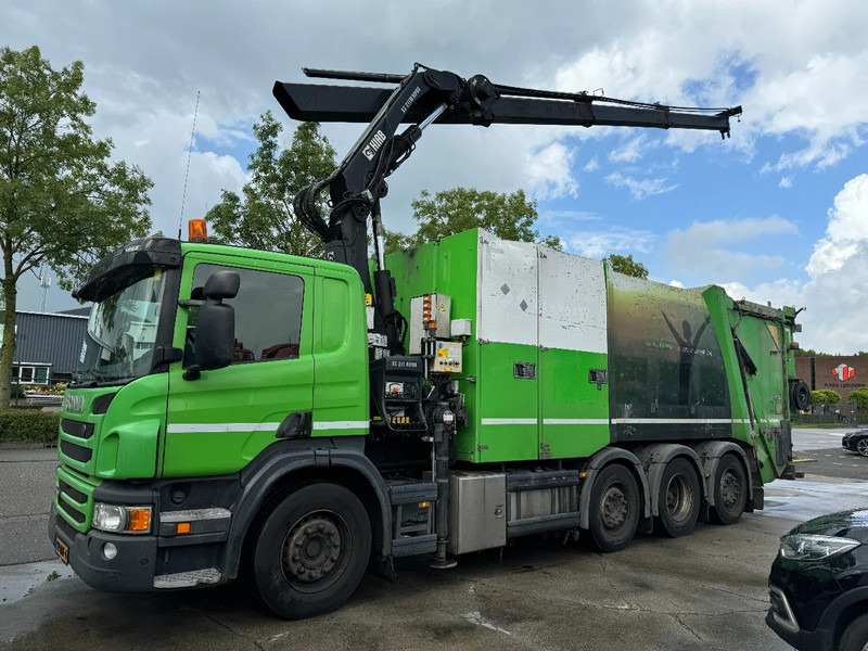 Scania P360 8X2 - HIAB 211BW-3 + FAUN VARIOPRESS - ONLY 198.135 KM - Refuse truck: picture 1 Scania P360 8X2 - HIAB 211BW-3 + FAUN VARIOPRESS - ONLY 198.135 KM - Refuse truck: picture 1