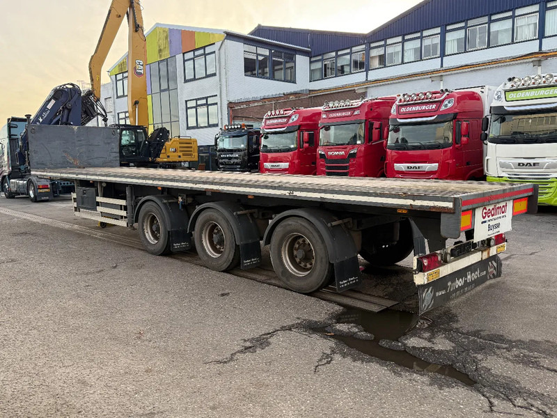 TURBO'S HOET 3 AXLE + AMCO-VEBA V929 6S CRANE + REMOTE - Dropside/ Flatbed semi-trailer: picture 5 TURBO'S HOET 3 AXLE + AMCO-VEBA V929 6S CRANE + REMOTE - Dropside/ Flatbed semi-trailer: picture 5