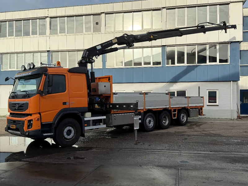 Volvo FM 420 8X2 EEV + HMF 2420-K3 + REMOTE + 5E & 6E FUNCTIE - Dropside/ Flatbed truck, Crane truck: picture 1 Volvo FM 420 8X2 EEV + HMF 2420-K3 + REMOTE + 5E & 6E FUNCTIE - Dropside/ Flatbed truck, Crane truck: picture 1