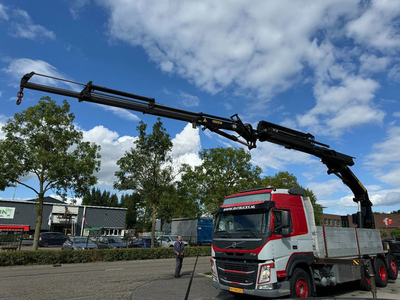 Volvo FMX 460 8X4 PALFINGER PK53002 + FLY JIP AN REMOTE CONTROLE, LAST AXEL STEERING - Crane truck: picture 1 Volvo FMX 460 8X4 PALFINGER PK53002 + FLY JIP AN REMOTE CONTROLE, LAST AXEL STEERING - Crane truck: picture 1
