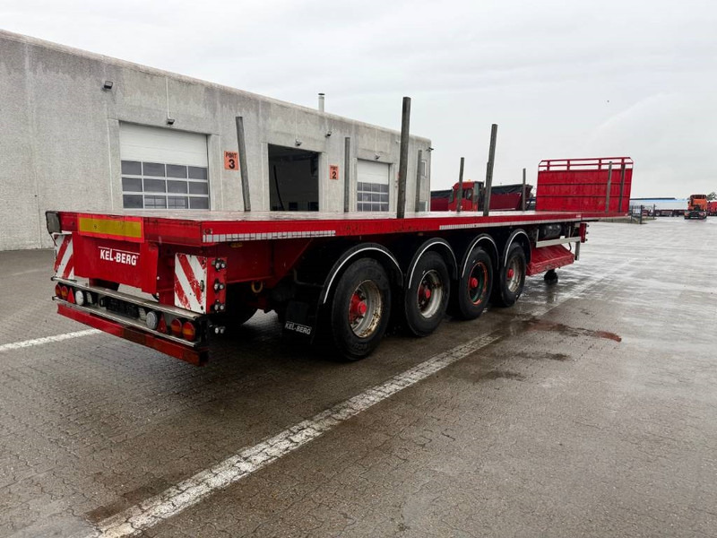 KEL-BERG Extendable / Ausziehbarer auflieger / Udtrækkelig - Dropside/ Flatbed semi-trailer: picture 3 KEL-BERG Extendable / Ausziehbarer auflieger / Udtrækkelig - Dropside/ Flatbed semi-trailer: picture 3