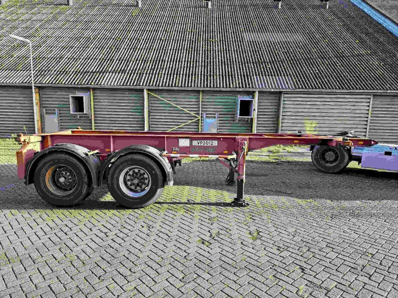 Contar 20FT - BPW - DRUM - Steelspring - Container transporter/ Swap body semi-trailer: picture 4 Contar 20FT - BPW - DRUM - Steelspring - Container transporter/ Swap body semi-trailer: picture 4
