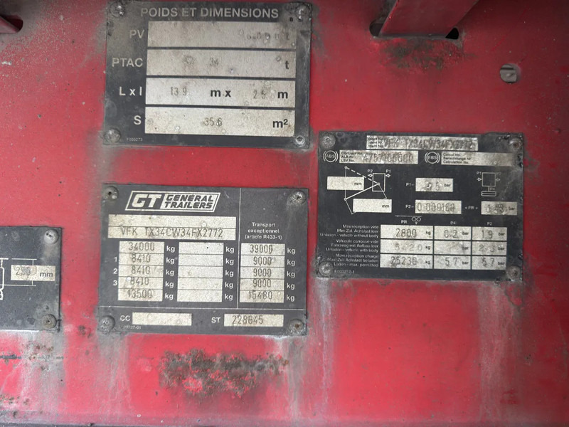 Curtainsider semi-trailer Fruehauf TX34 - SMB - DISC: picture 12