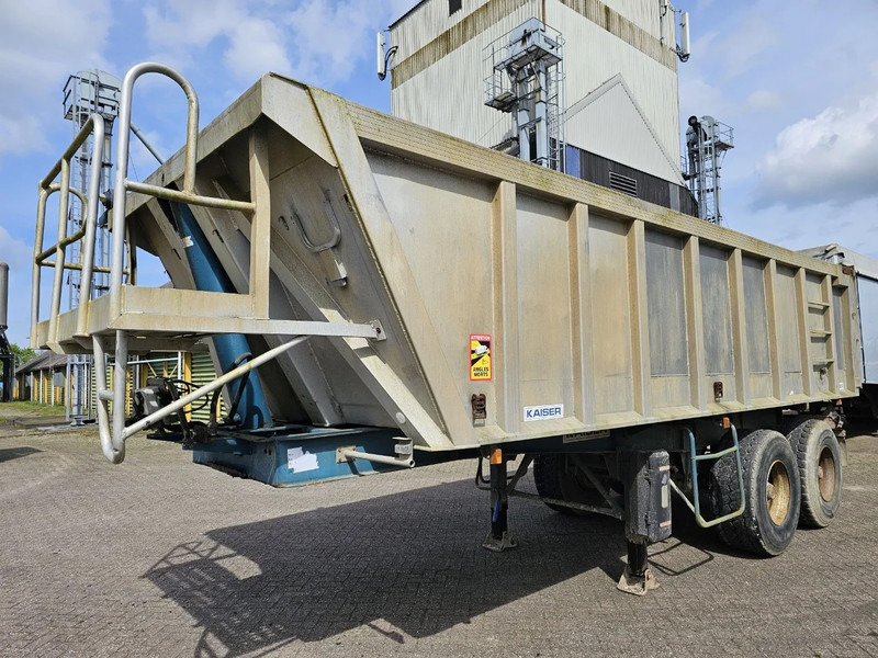 Kaiser STEEL CHASSIS - ALU BUCKET - STEELSPRING - DRUM BRAKES - Tipper semi-trailer: picture 1 Kaiser STEEL CHASSIS - ALU BUCKET - STEELSPRING - DRUM BRAKES - Tipper semi-trailer: picture 1