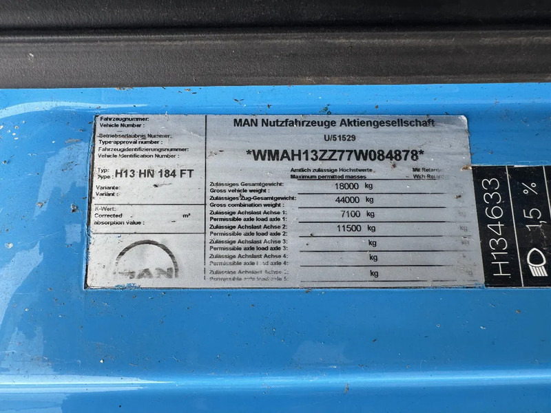 Tractor unit MAN TGA 18.400 H13 HN 184 FT: picture 19 Tractor unit MAN TGA 18.400 H13 HN 184 FT: picture 19