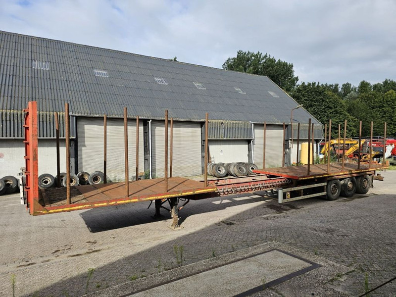 Trax 3 Meter extendable - MAX 15.5 meter long - Dropside/ Flatbed semi-trailer: picture 1 Trax 3 Meter extendable - MAX 15.5 meter long - Dropside/ Flatbed semi-trailer: picture 1