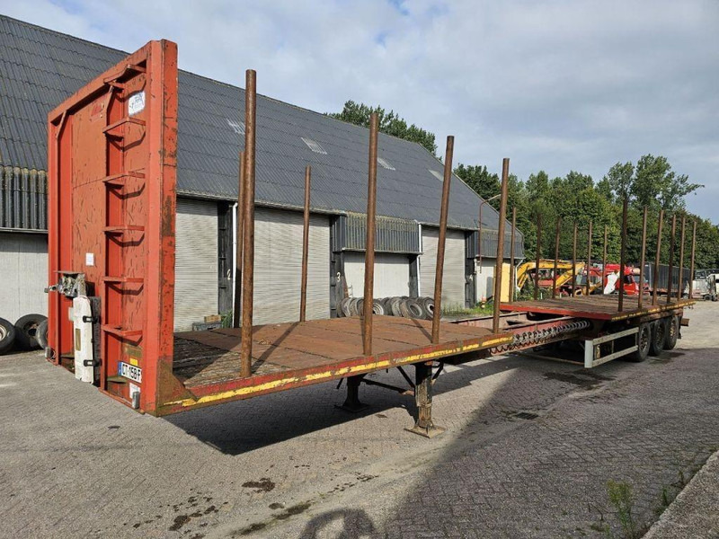 Trax 3 Meter extendable - Dropside/ Flatbed semi-trailer: picture 2 Trax 3 Meter extendable - Dropside/ Flatbed semi-trailer: picture 2