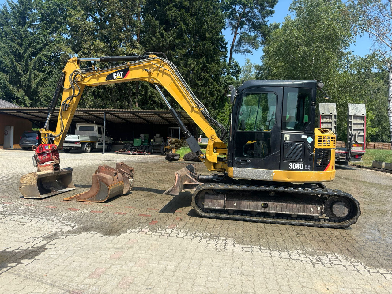 CATERPILLAR 308 D - Mini excavator: picture 1 CATERPILLAR 308 D - Mini excavator: picture 1
