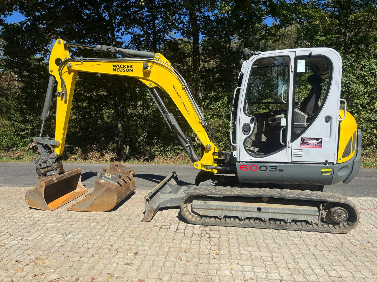 WACKER Neuson 6003 - Mini excavator: picture 1 WACKER Neuson 6003 - Mini excavator: picture 1