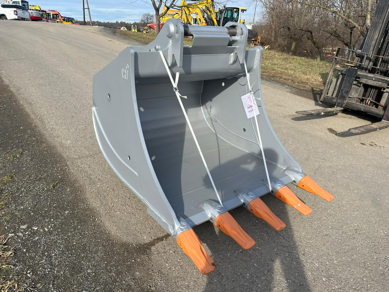Winkelbauer 130 cm backhoe bucket with OQ 70/55 - Excavator bucket for Crawler excavator: picture 2 Winkelbauer 130 cm backhoe bucket with OQ 70/55 - Excavator bucket for Crawler excavator: picture 2