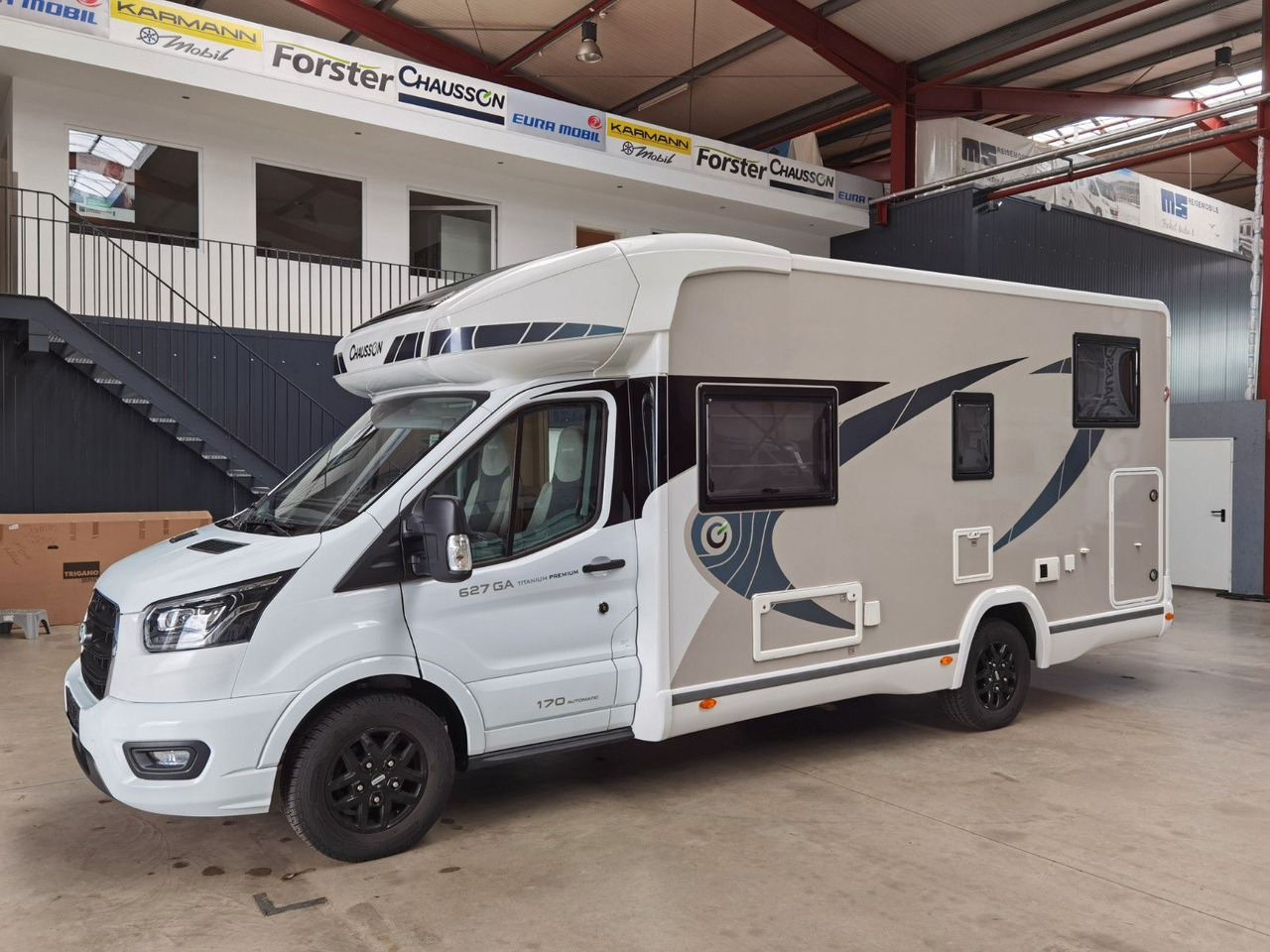 Semi-integrated motorhome Chausson 627 GA TITANIUM -PREMIUM /EINZELBETTEN & HUBBETT: picture 6