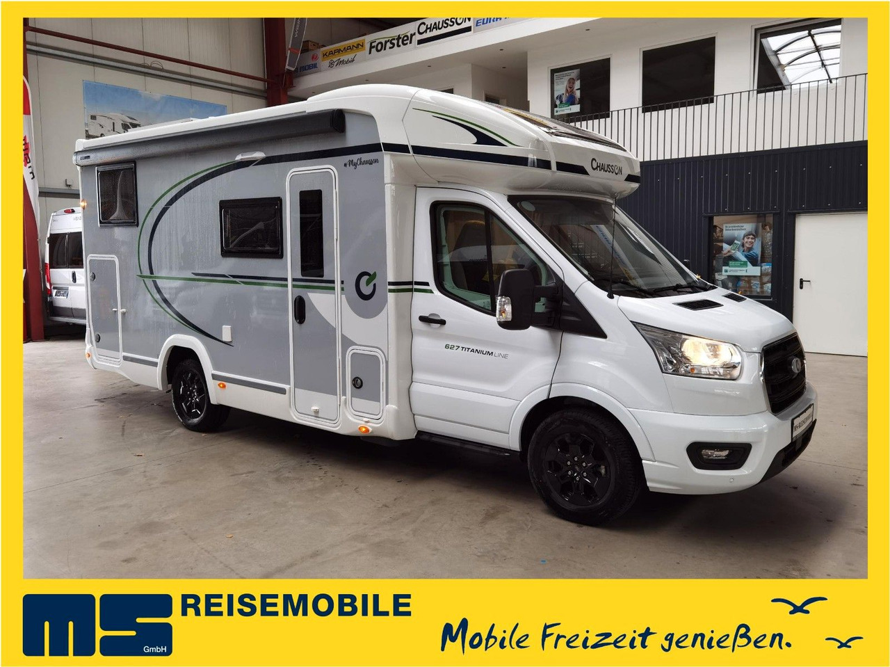 Chausson 627 TITANIUM /-2026- / 165PS - 8G. AUTOMATIK - Semi-integrated motorhome: picture 1 Chausson 627 TITANIUM /-2026- / 165PS - 8G. AUTOMATIK - Semi-integrated motorhome: picture 1