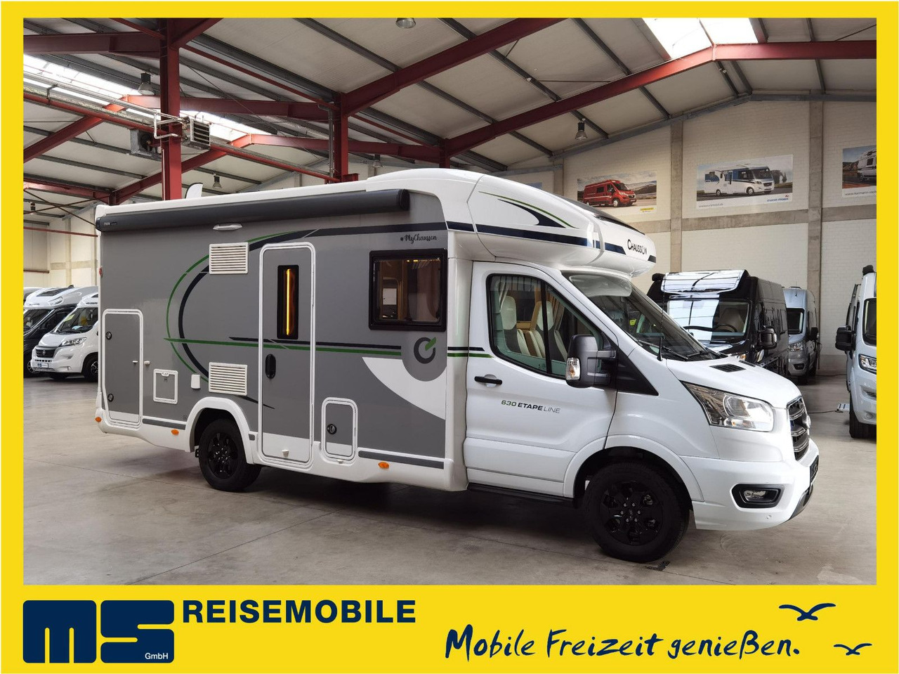 New Semi-integrated motorhome Chausson 630 ETAPE LINE /-2025- / EINZELBETTEN & RAUMBAD: picture 1