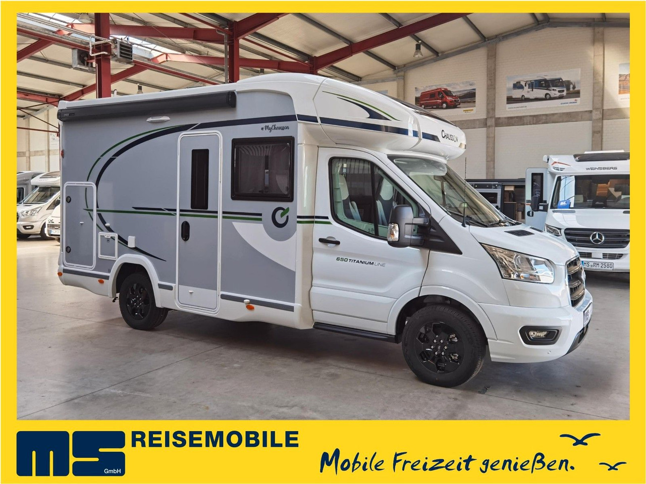 Chausson 650 TITANIUM / - 2026 - / NUR 6.39 M. / HUBBETT - Semi-integrated motorhome: picture 1 Chausson 650 TITANIUM / - 2026 - / NUR 6.39 M. / HUBBETT - Semi-integrated motorhome: picture 1
