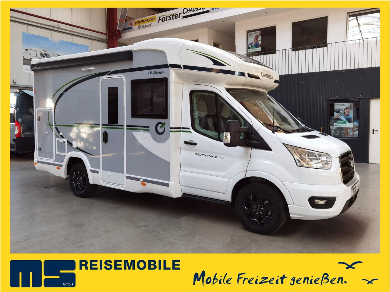 Chausson 650 TITANIUM / MODELL 2026 / 165PS-8G. / HUBBETT - Semi-integrated motorhome: picture 1 Chausson 650 TITANIUM / MODELL 2026 / 165PS-8G. / HUBBETT - Semi-integrated motorhome: picture 1