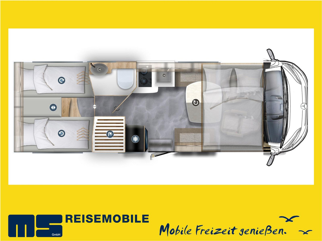 Eura Mobil INTEGRA LINE GT 726 EF / MB 170PS-9G / MOD.2026 - Integrated motorhome: picture 1 Eura Mobil INTEGRA LINE GT 726 EF / MB 170PS-9G / MOD.2026 - Integrated motorhome: picture 1