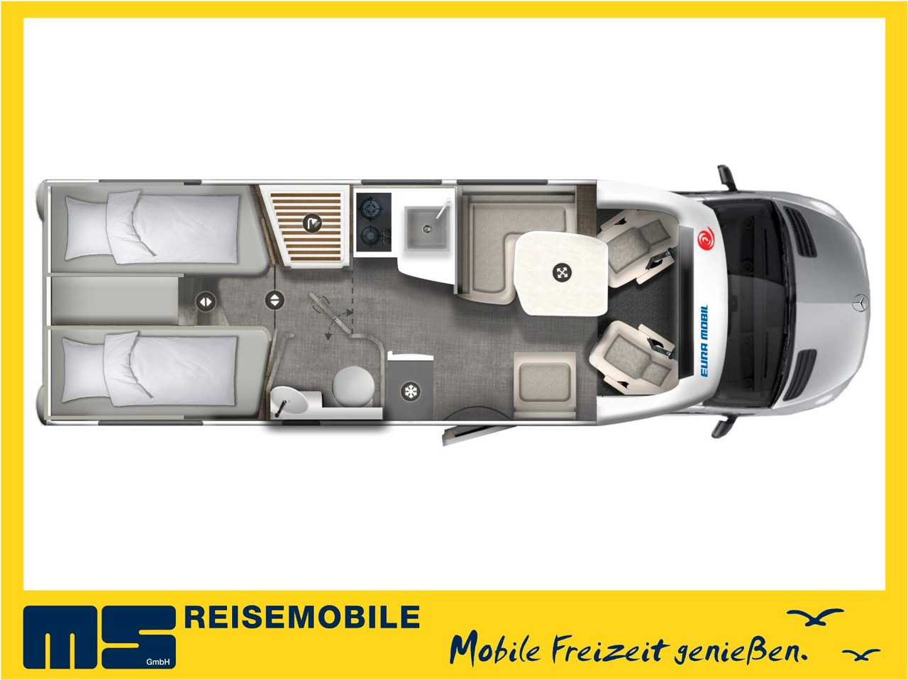 Eura Mobil PROFILA T 726 EB - MODELL 2025 -MONDIAL PLUS & S - Semi-integrated motorhome: picture 2 Eura Mobil PROFILA T 726 EB - MODELL 2025 -MONDIAL PLUS & S - Semi-integrated motorhome: picture 2