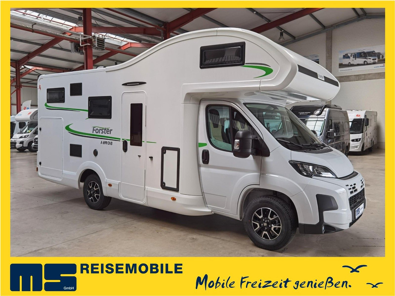 Forster A 699 DVB / -2025- / 140PS / DOPPEL - STOCKBETT - Alcove motorhome: picture 1 Forster A 699 DVB / -2025- / 140PS / DOPPEL - STOCKBETT - Alcove motorhome: picture 1
