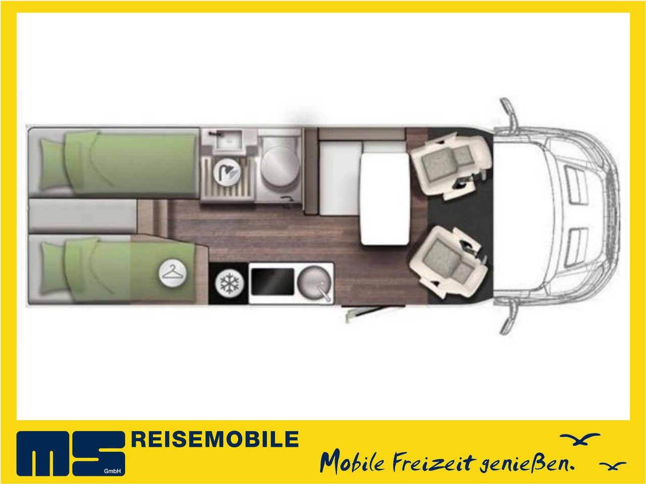 Forster T 669 EBN COUPÈ / -2025-/165PS-DSG/ EINZELBETTEN - Semi-integrated motorhome: picture 2 Forster T 669 EBN COUPÈ / -2025-/165PS-DSG/ EINZELBETTEN - Semi-integrated motorhome: picture 2