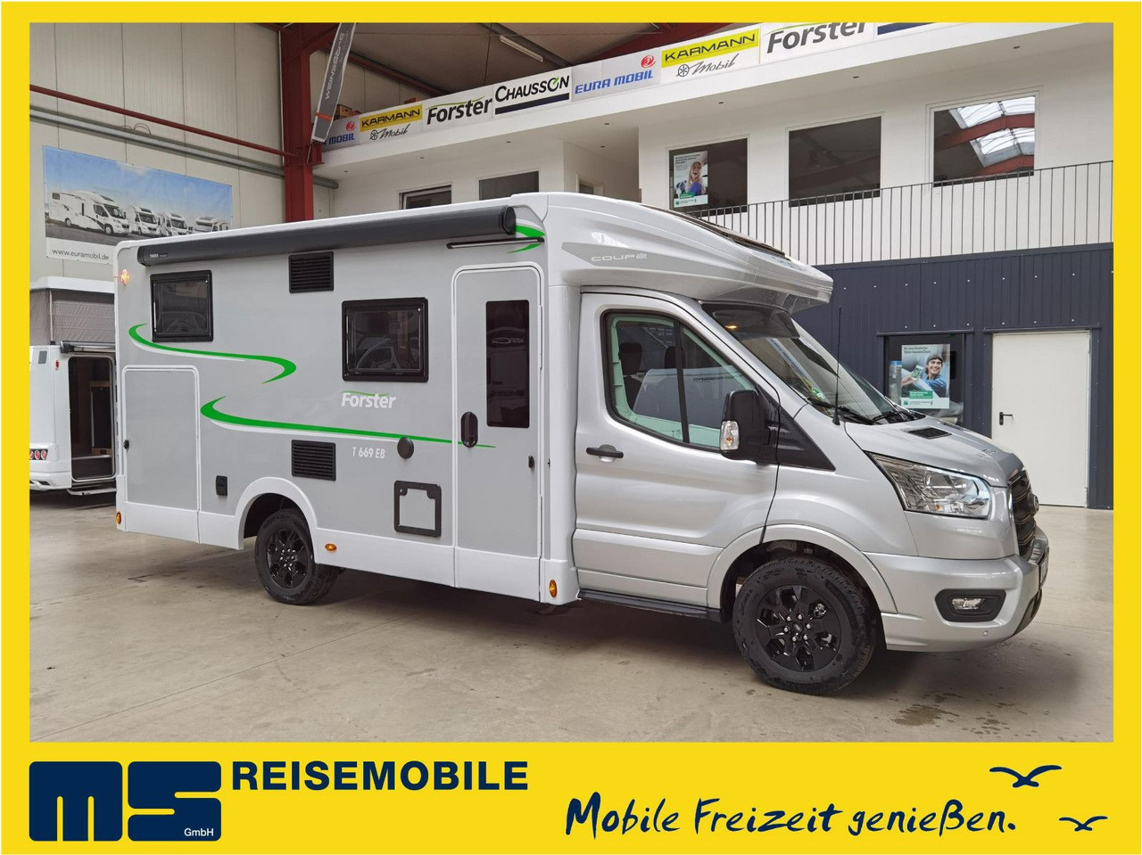 Forster T 669 EBN COUPÈ / -2025-/165PS/ SILVER - EDITION - Semi-integrated motorhome: picture 1 Forster T 669 EBN COUPÈ / -2025-/165PS/ SILVER - EDITION - Semi-integrated motorhome: picture 1